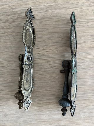 Lote de dos tiradores corto