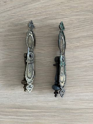 Lote de dos tiradores corto