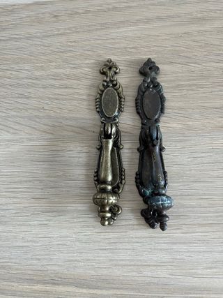 Lote de dos tiradores corto