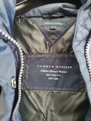 Plumas Tommy Hilfiger azul