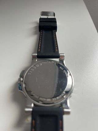 Reloj Fossil Negro y Naranja