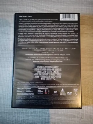 La Lista de Schindler DVD