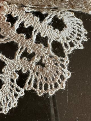 Mini centrini graziosissimi realizzati al tombolo