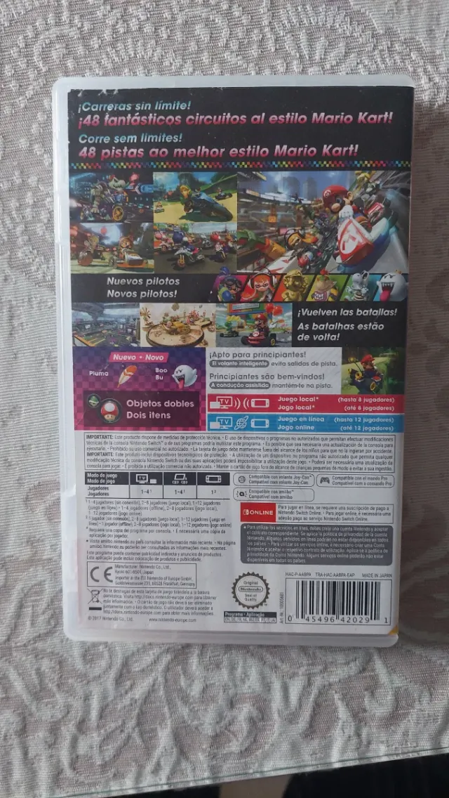 Mario Kart 8 Deluxe Nintendo Switch muito cuidado