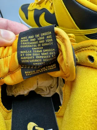 Nike Dunk Wu-Tang Black Yellow