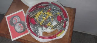 Cadenas de nieve de cable flexible para coche