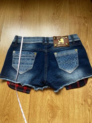 Shorts Holy Preppy Vaqueros Desgastados