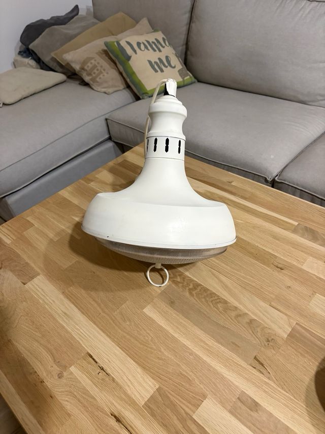 Lampara Vintaje blanca