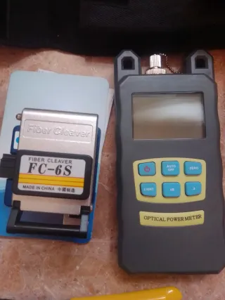 Kit Medidor Potencia Óptica Fibra Óptica