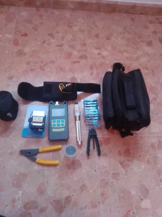 Kit Medidor Potencia Óptica Fibra Óptica