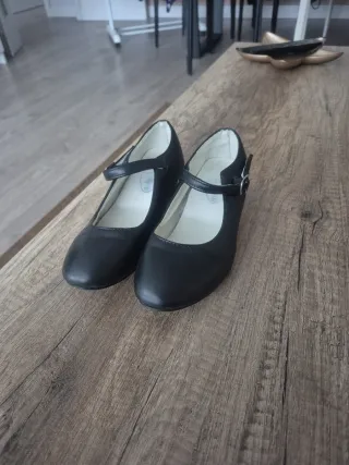 Zapatos Tacones Flamenco Infantil Talla 34