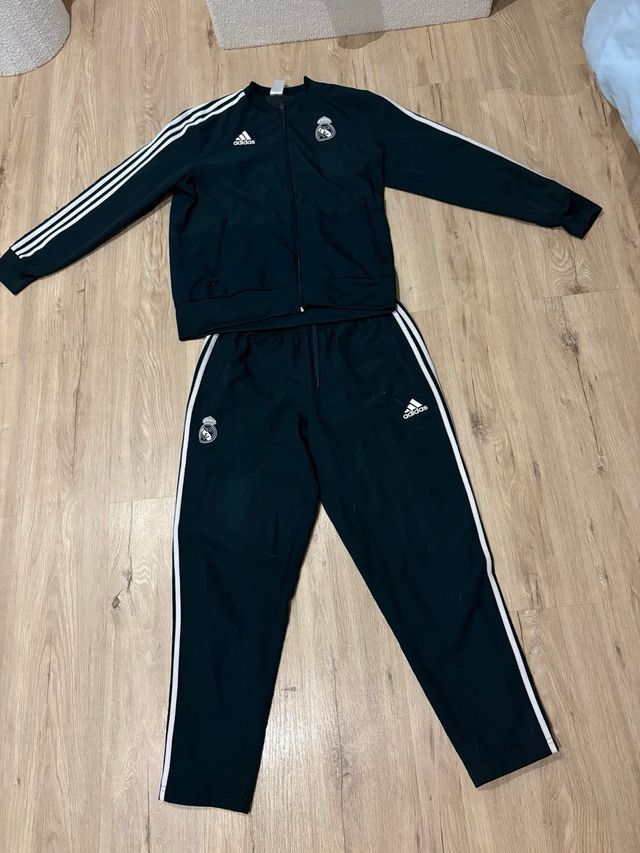 Chándal Real Madrid Adidas Azul/Blanco