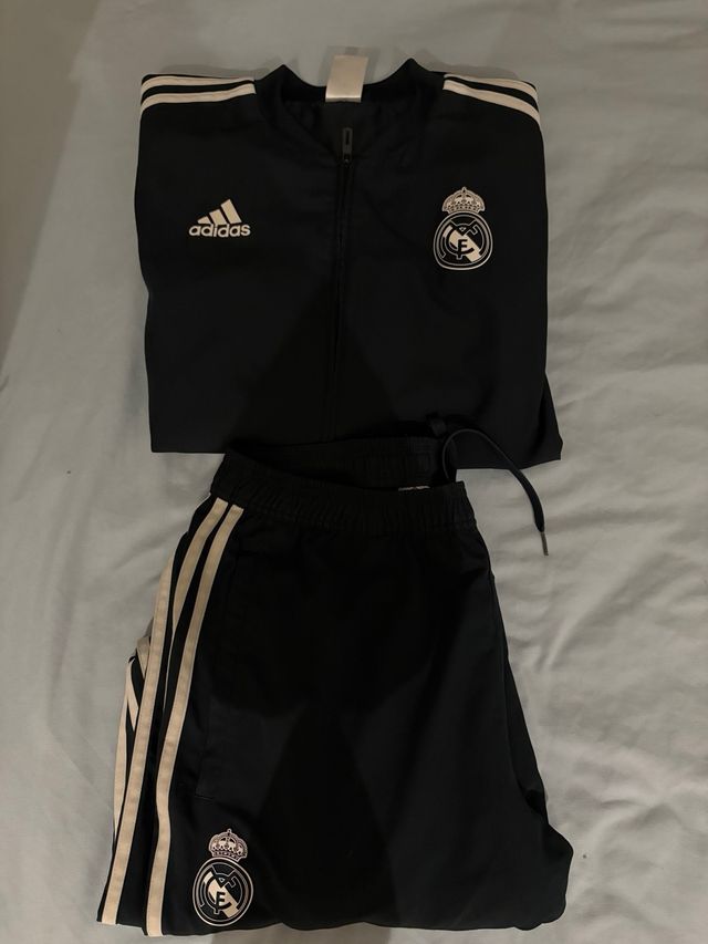 Chándal Real Madrid Adidas Azul/Blanco