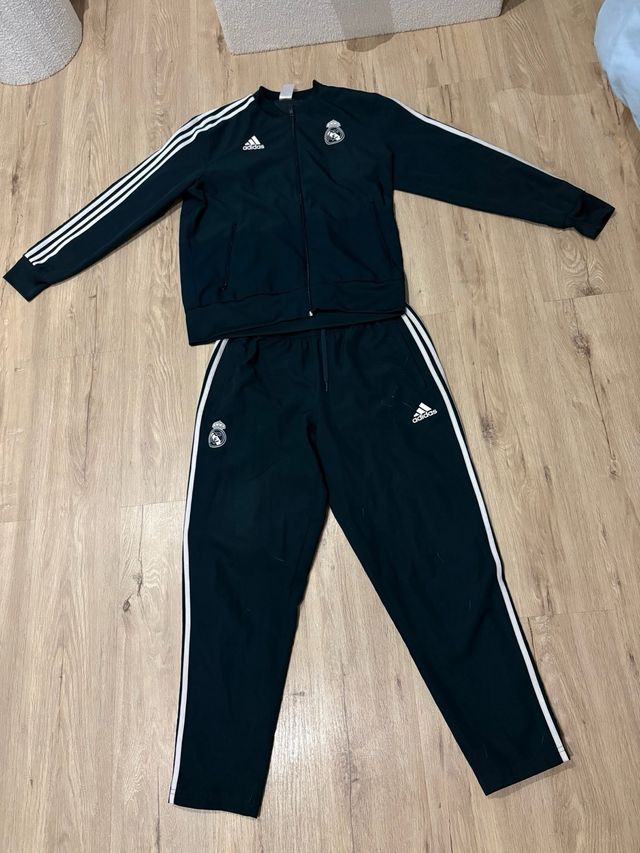 Chándal Real Madrid Adidas Azul/Blanco