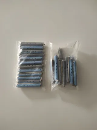 Conjunto bigudíes diferentes grosores