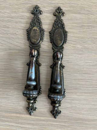 Lote de 2 Tiradores modelo largo