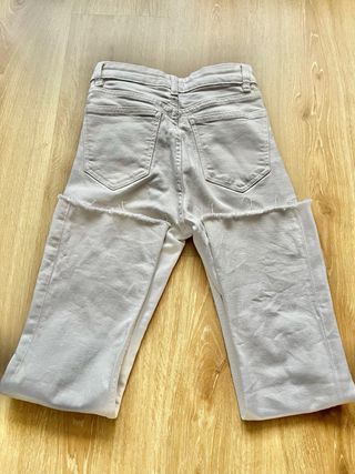 Pantalones campana Zara blancos talla 34