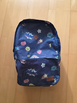 Mochila infantil con emojis