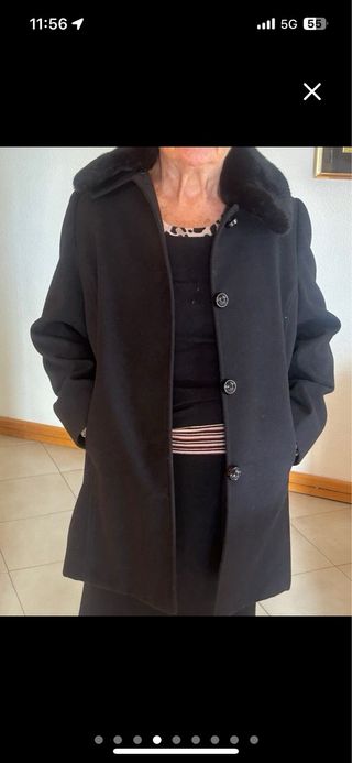 Caban foderato con pelliccia