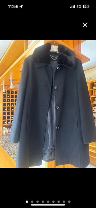 Caban foderato con pelliccia