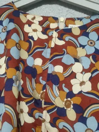 Conjunto Verano Flores Top y Pantalón