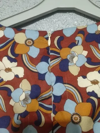 Conjunto Verano Flores Top y Pantalón