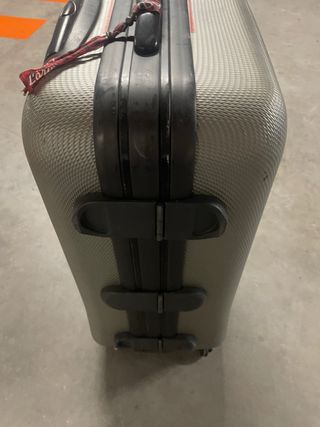 Maleta de viaje Delsey gris