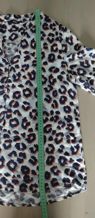 Camisa Cortefiel Estampado Animal Print.