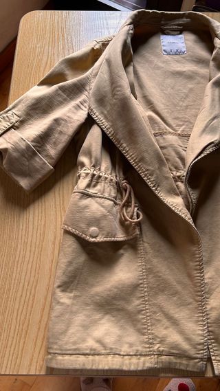 Chaqueta Beige Mujer
