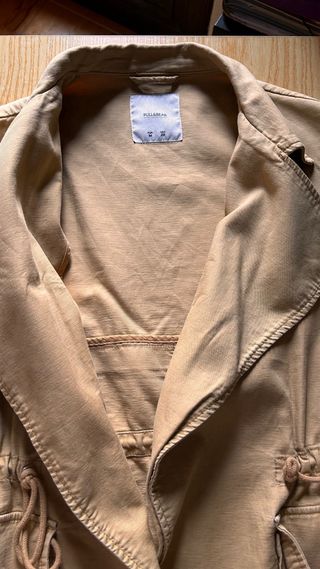 Chaqueta Beige Mujer