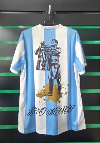 Camiseta Argentina Messi La Pulga Adidas