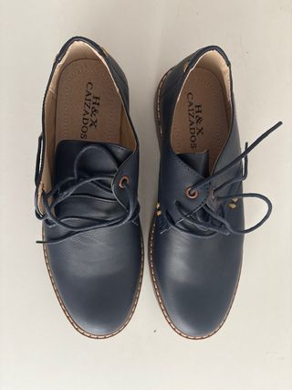 Zapatos azul marino talla 41