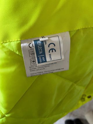 Parka Chaquetón reflectante Alta Visibilidad 3M