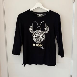 Camiseta Cortefiel Mujer Talla S Negra Minnie