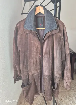 Abrigo M.FLUIX Marrón Piel
