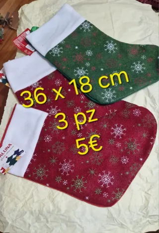 Calze Befana 3 pz 5€