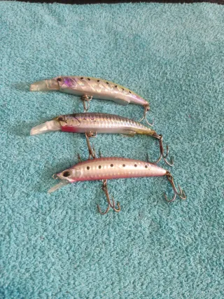 3 Señuelos Pesca Minnow Heavy