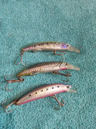 3 Señuelos Pesca Minnow Heavy