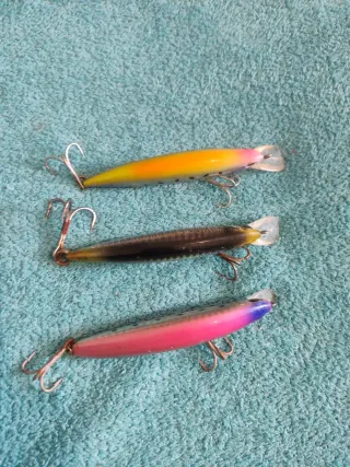 3 Señuelos Pesca Minnow Heavy