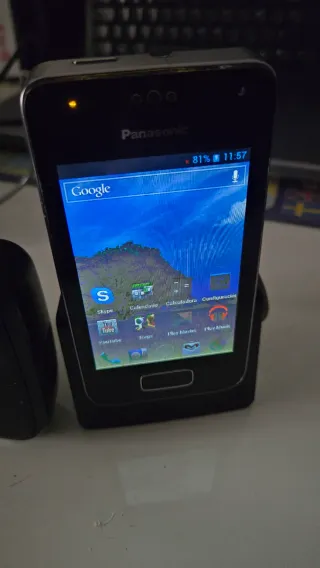 Teléfono fijo Panasonic Inalámbrico