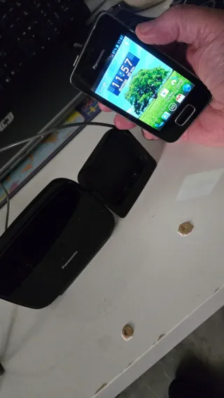 Teléfono fijo Panasonic Inalámbrico