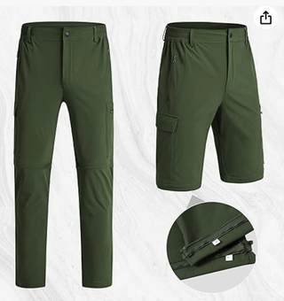 Pantalones Nuevos Senderismo Desmontables Hombre