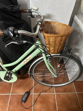 Bicicleta Paseo Mujer Via Venetto Cesta