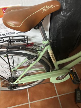 Bicicleta Paseo Mujer Via Venetto Cesta