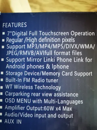 Pantalla Doble Din Autoradio