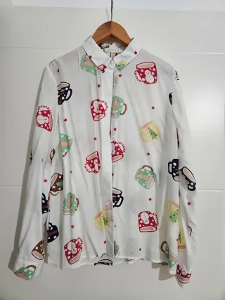 Blusa El Corte Inglés Navidad Estampada