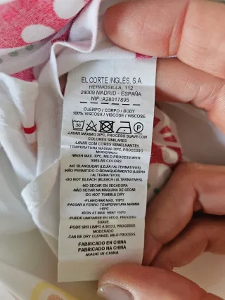 Blusa El Corte Inglés Navidad Estampada