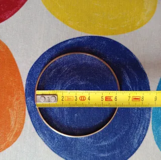 Pulsera chapada en oro