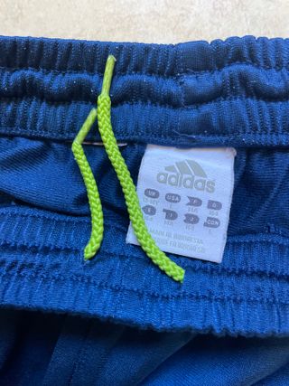Pantaloni Adidas Unisex Blu/Verde Taglia S