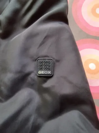 Cazadora Geox Negra Hombre